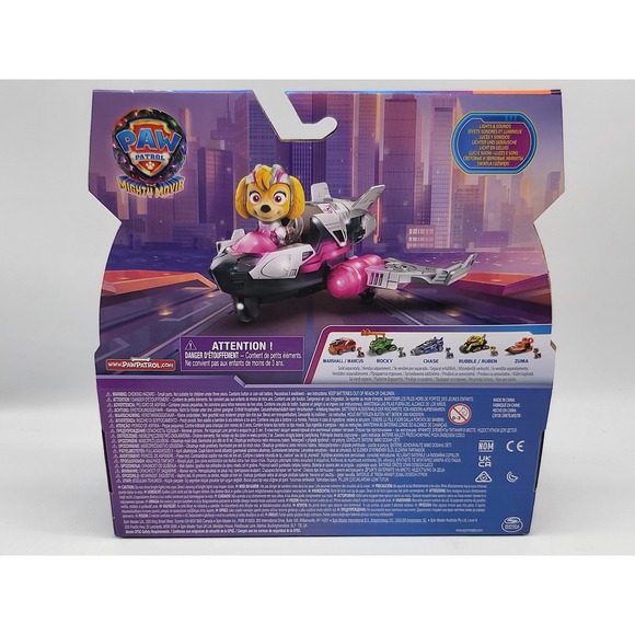 Paw Patrol The Mighty Movie Skye Mighty Movie Set Toy - Picture 2 of 3